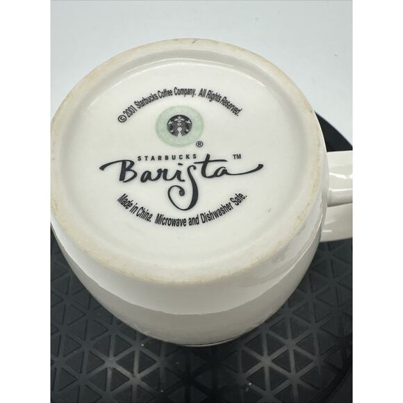 Starbucks Barista Coffee Mug Coffee Cup 2001 - Picture 5 of 8